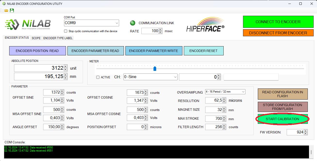 Encoder Calibration [NiLAB GmbH Knowledgebase]